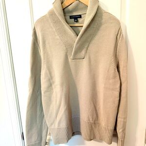 Banana Republic Men's Cream Sweater